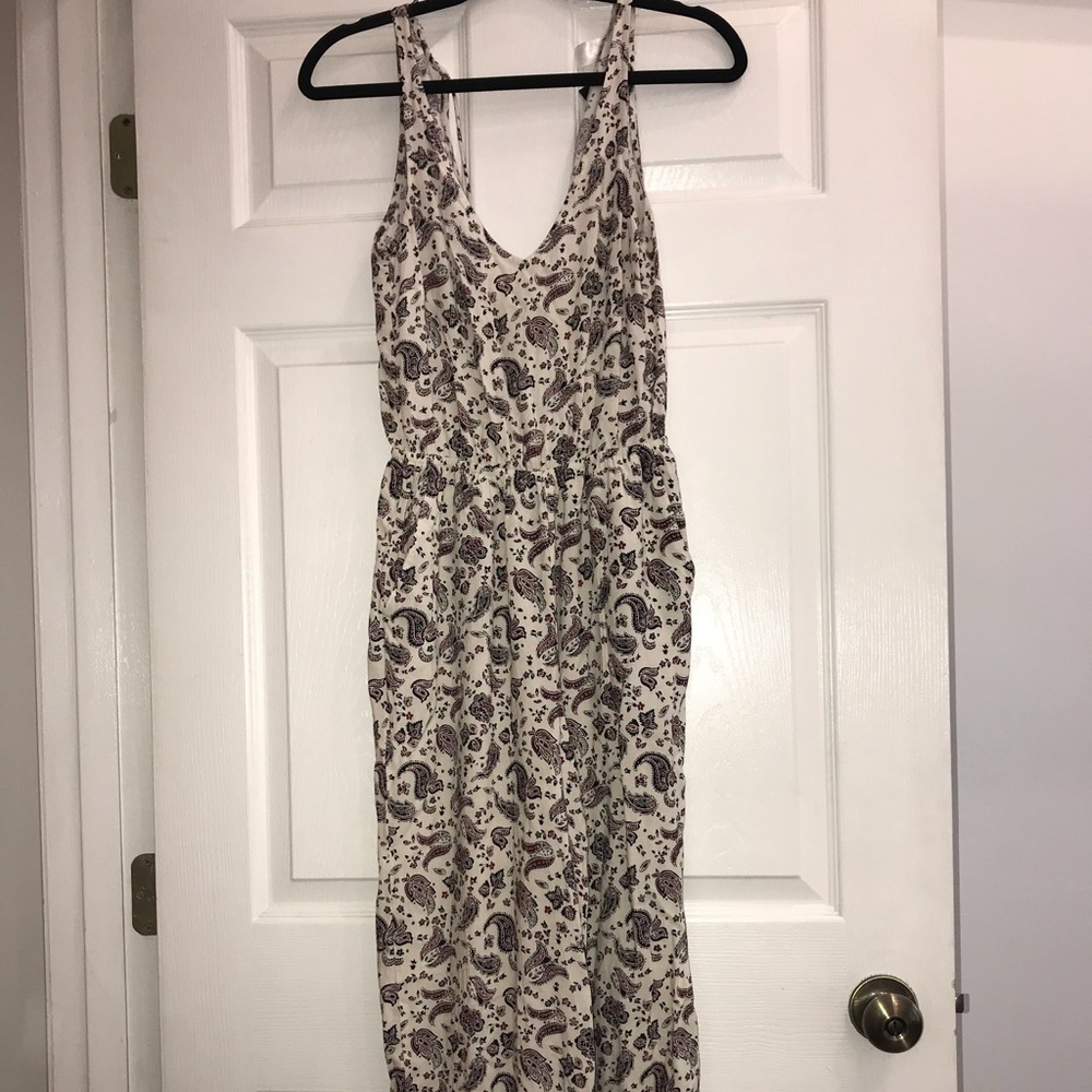 Paisley Printed Jumpsuit